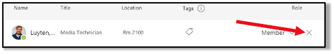 Microsoft Teams - Adding and removing Members and adjusting their roles