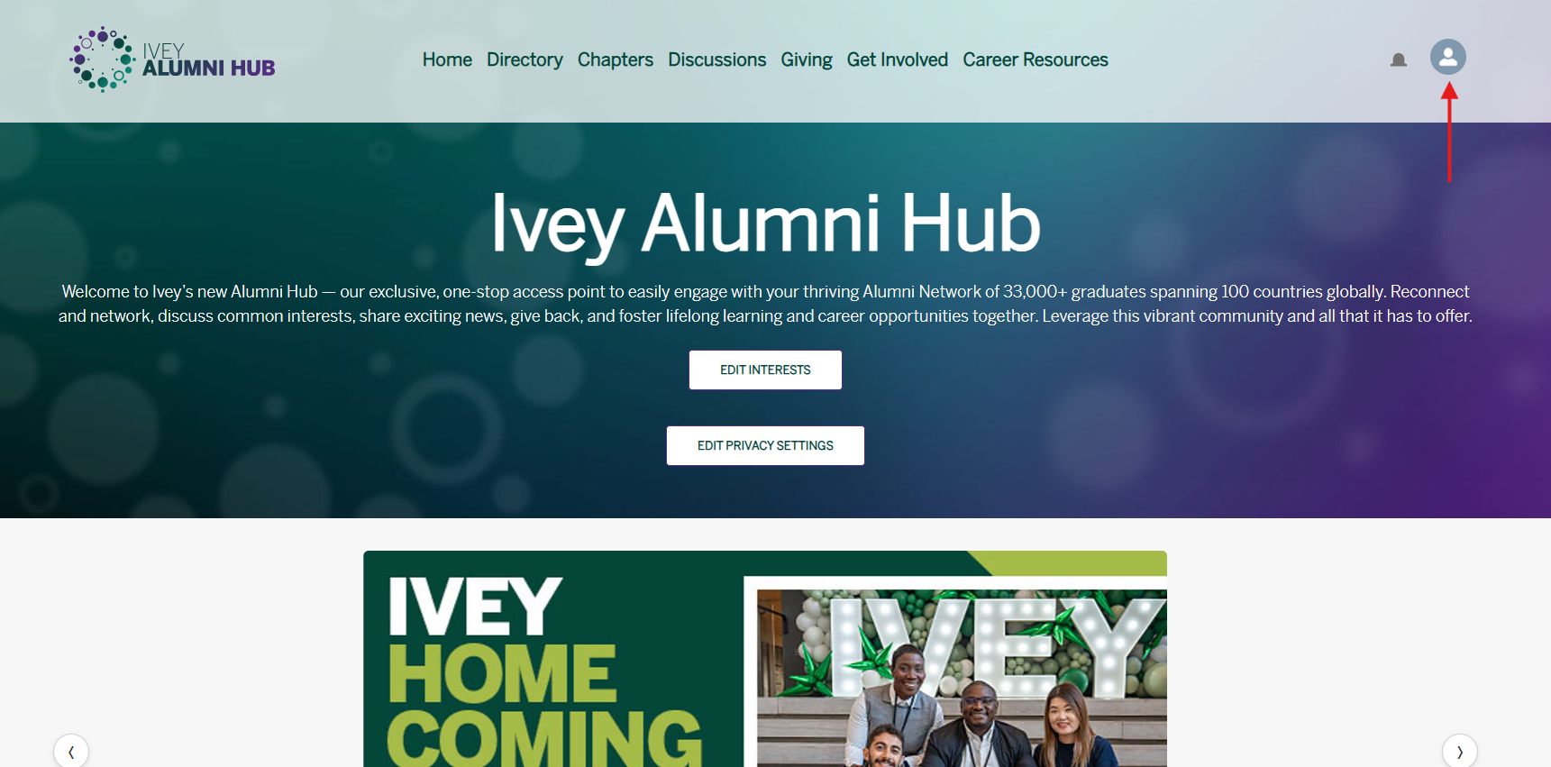 Updating Email Forwarding Address for Alumni